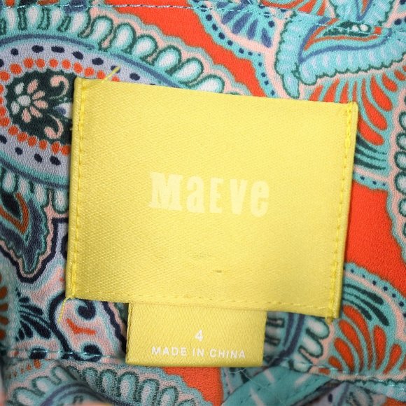 Anthropologie Green Canyon Maeve Maxi Dress Sz - Picture 6 of 16